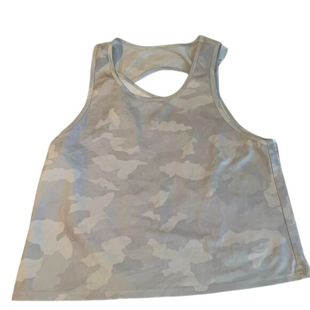 Womens Camouflage Racerback Tank Top XL By A Core
